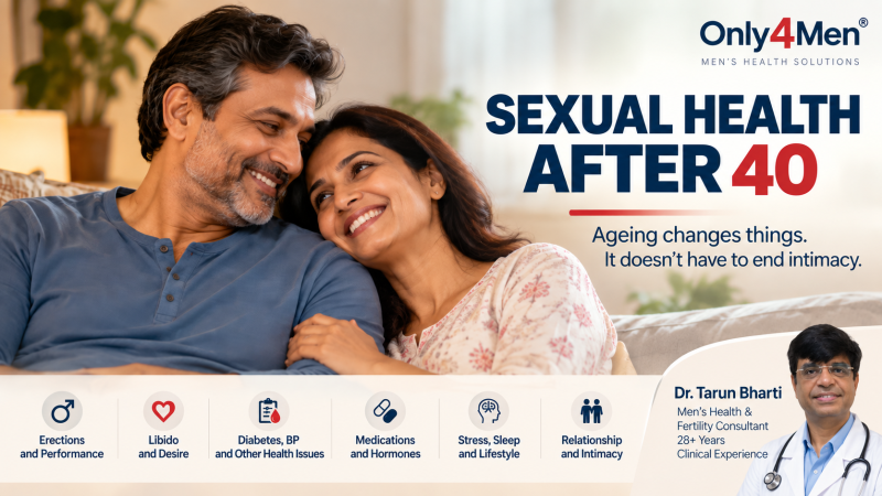 Sexual Health After 40: Is Reduced Desire or Weaker Erection a Normal Part of Ageing?